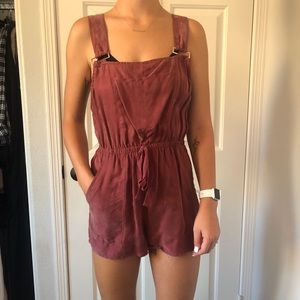 Red soft romper